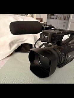 JVC 4K Professional Camcorder w/ XLR Handle - Great for YouTube / Filming