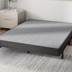NEW Queen Box Spring, Zinus 5" WonderBox Smart Box Spring Quick Assembly Mattress Foundation !