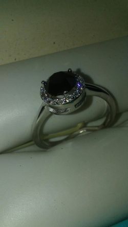 Sterling silver ring .