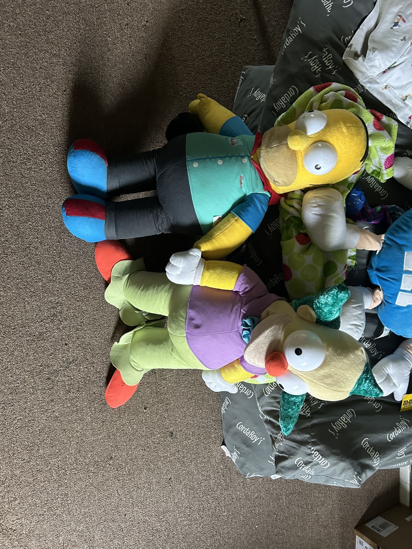 Collectible Simpsons Stand up Plushies