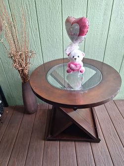 Center Glass Table $20