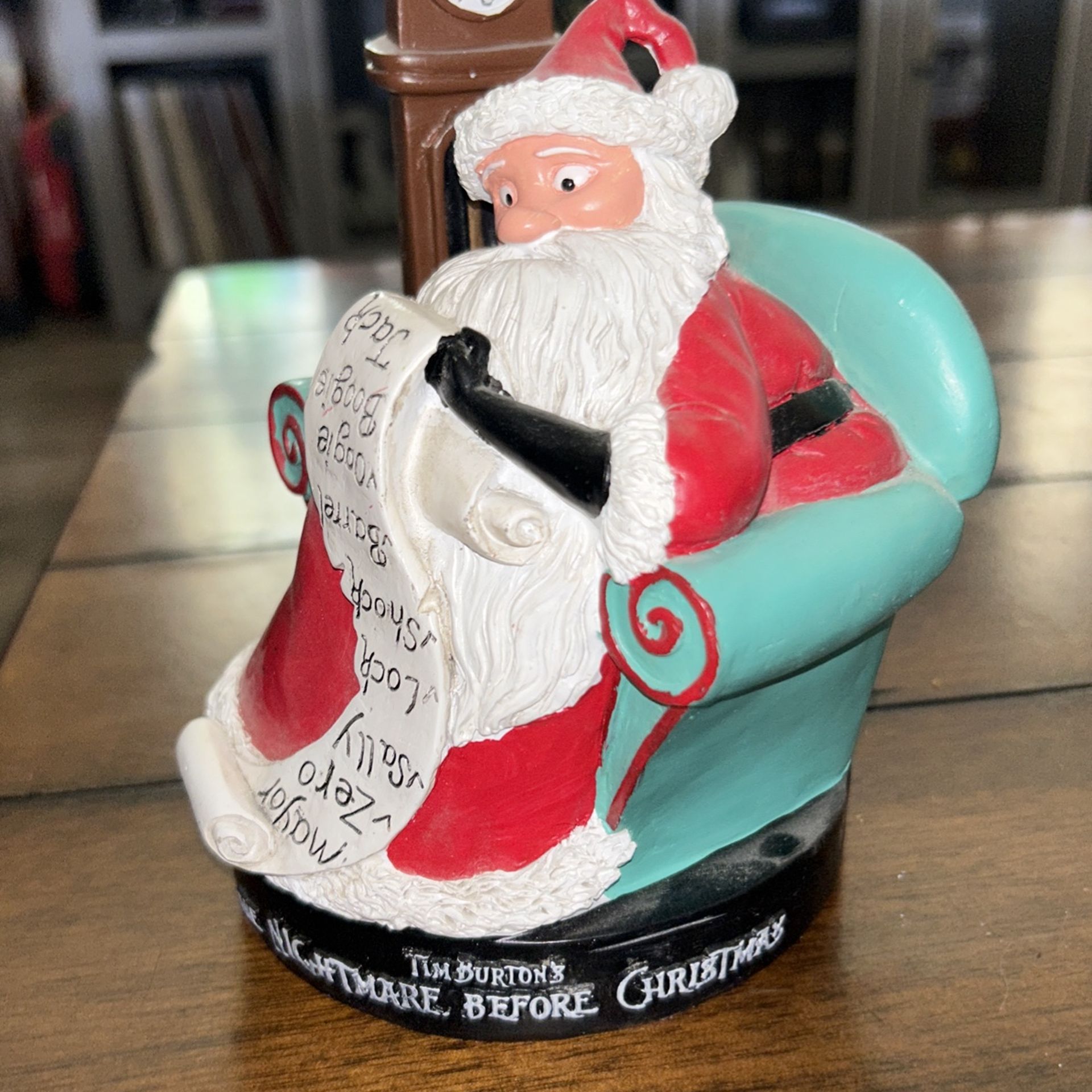 Nightmare before Christmas Santa figure