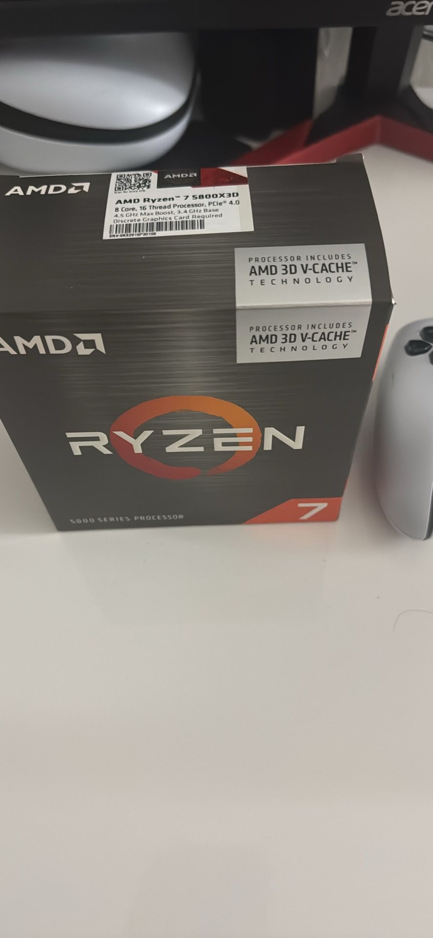 AMD Ryzen 7 5800X3D NEW, Sealed