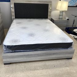 King Size Mattress 12” Inches Thick Plush Firm New From Factory Wrapped in Plastic Also Available: Twin, Full And Queen Same Day Delivery 🚚 