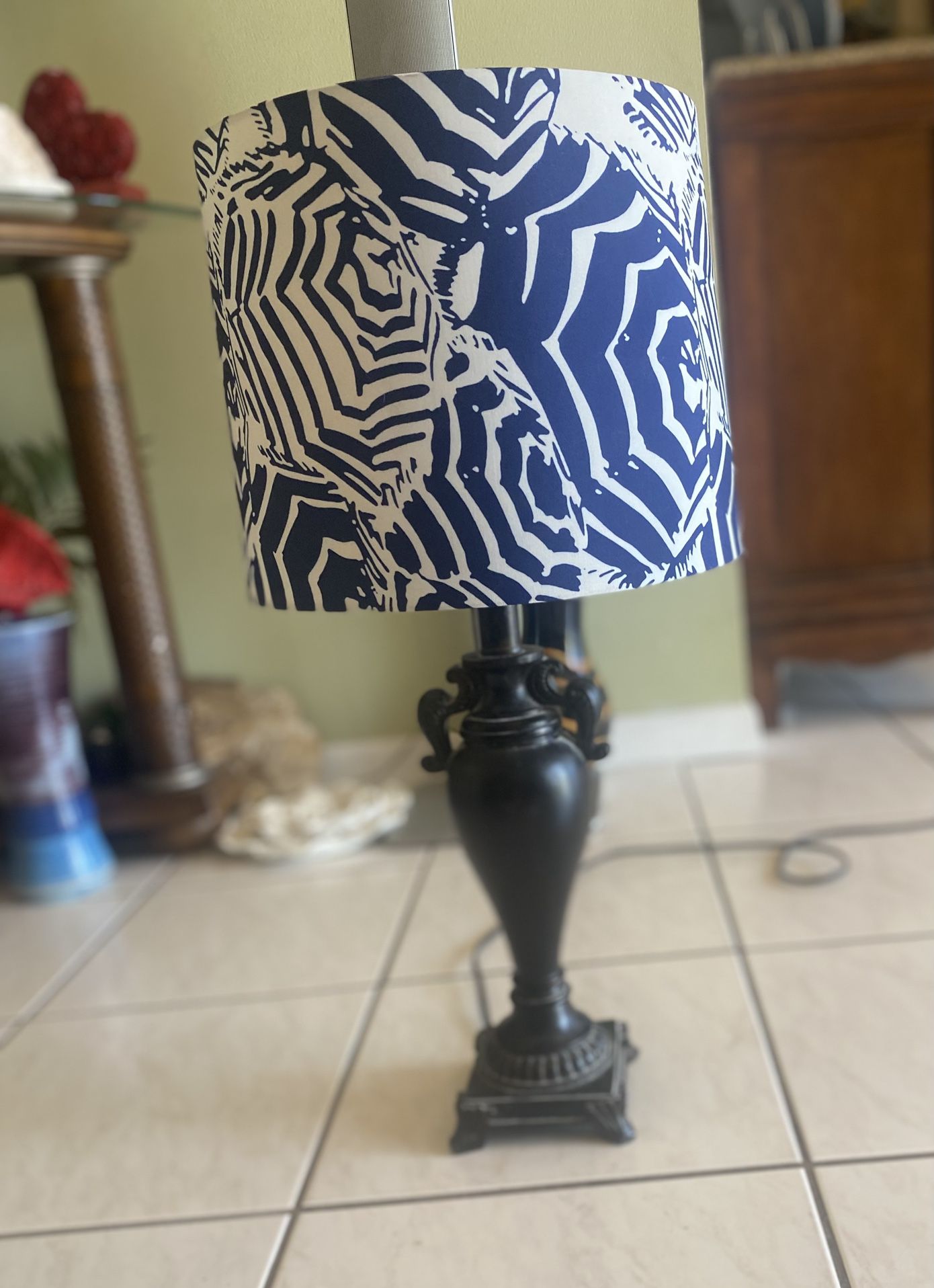 Art Deco Lamp, Coffeehouse Tables. Audio Table