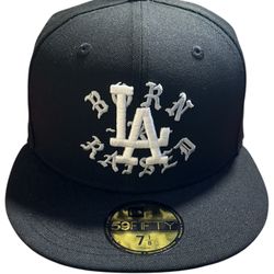 Born X Raised Dodgers Black Fitted 