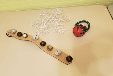 3 Christmas door hangers