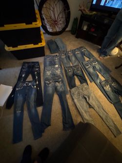 Miss me jeans, cambridge jeans, wall flower etc.