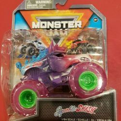 Monster Jam "SPARKLE SMASH" Series 39 Street Treats VHTF