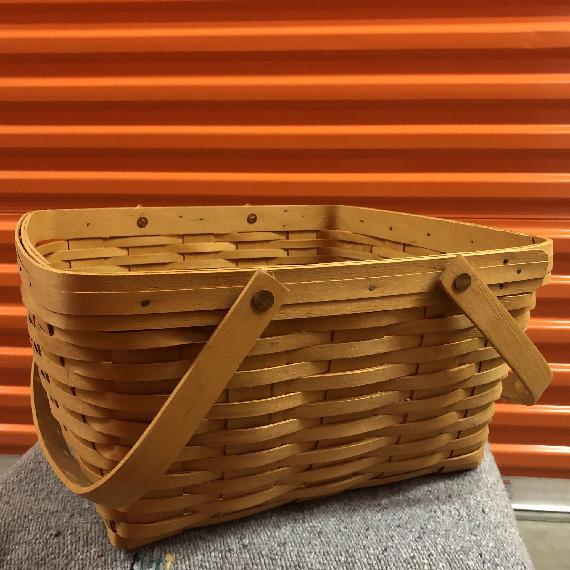 Longaberger Cake Basket & Protector