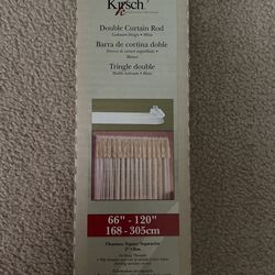 Kirsch Double Curtain Drapery Rod - NIB