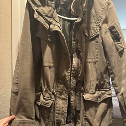Levi’s Hooded Military Jacket 