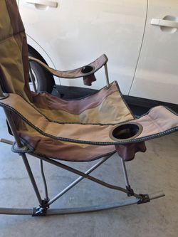 Rocking camping chair