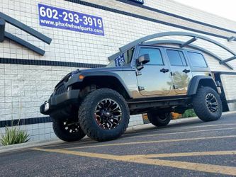 wheels tires leveling & lift kits accessories lights side steps installations for JEEP WRANGLER RUBICON JK JL ( WE FinNCE)