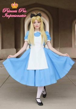 Alice in Wonderland Birthday Character