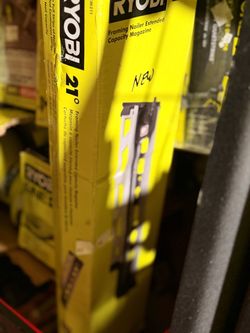 Ryobi 21 gauge framing nailer Magazine