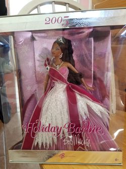 2005 holiday collector Barbie bob Mackie edition