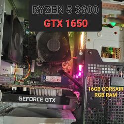 GTX 1650 Ryzen 3600 PC