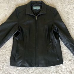 NINE WEST Leather Jacket Like New $20