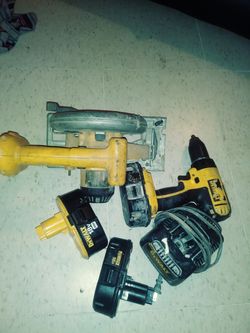 Dewalt 18v drill/saw no blade