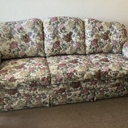 Floral Couch