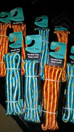 Dog Rope Leashes! Very Durable! Up to 110 lbs. NEW! $4 each.