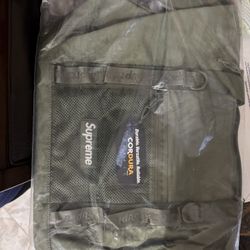 Olive Supreme Zip Up Tote Bag