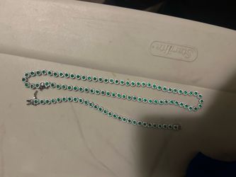 Necklace with bracelet