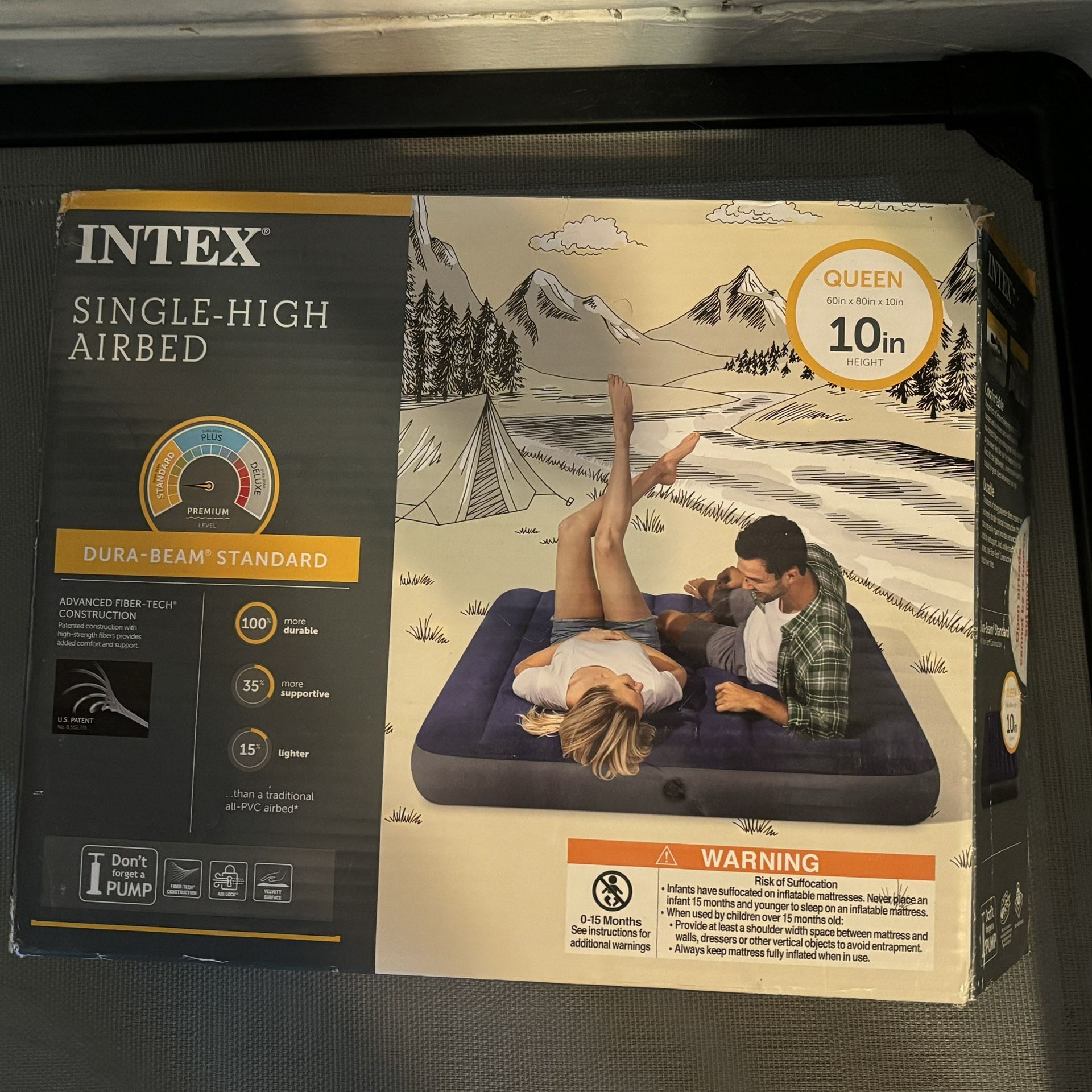 INTEX 10" Queen Air Mattress 