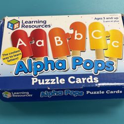 Alpha Pops Alphabet Letter ABC  Puzzle - New