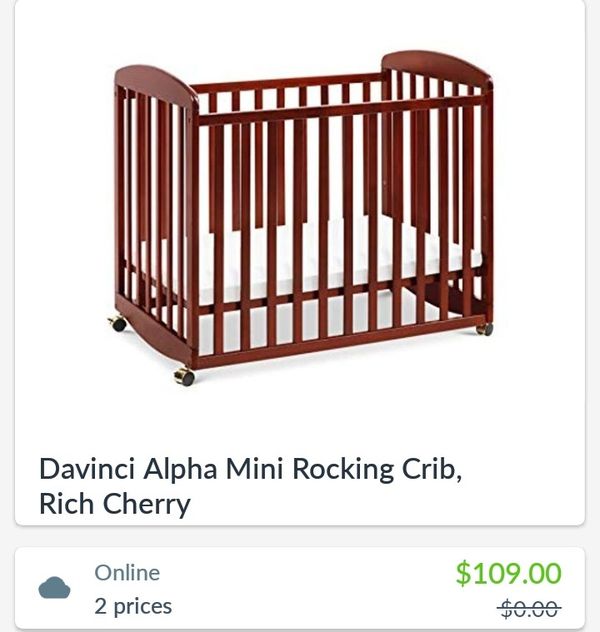 Davinci Alpha Mini Rocking Crib For Sale In Baltimore Md Offerup