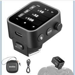 Godox X3 X3-S Flash Trigger for Sony, High-Definition OLED Screen, 1/8000s HSS TTL TCM Function, USB-C Charge Flash Transmitter, GODOX X3S X3 S Touchs