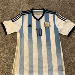Messi World Cup Jersey Adidas Men’s Size L