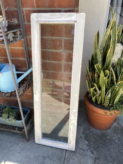 Large rustic window frame DIY