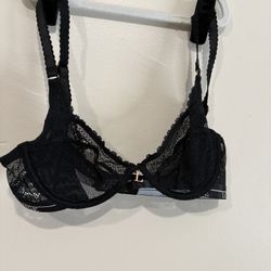 Lounge Black Bra