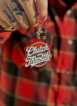 OG Crest Keychain (Red)