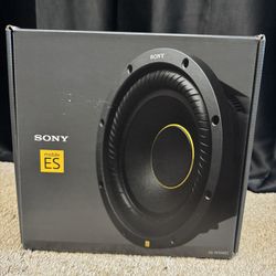 Sony ES 10 inch subwoofer
