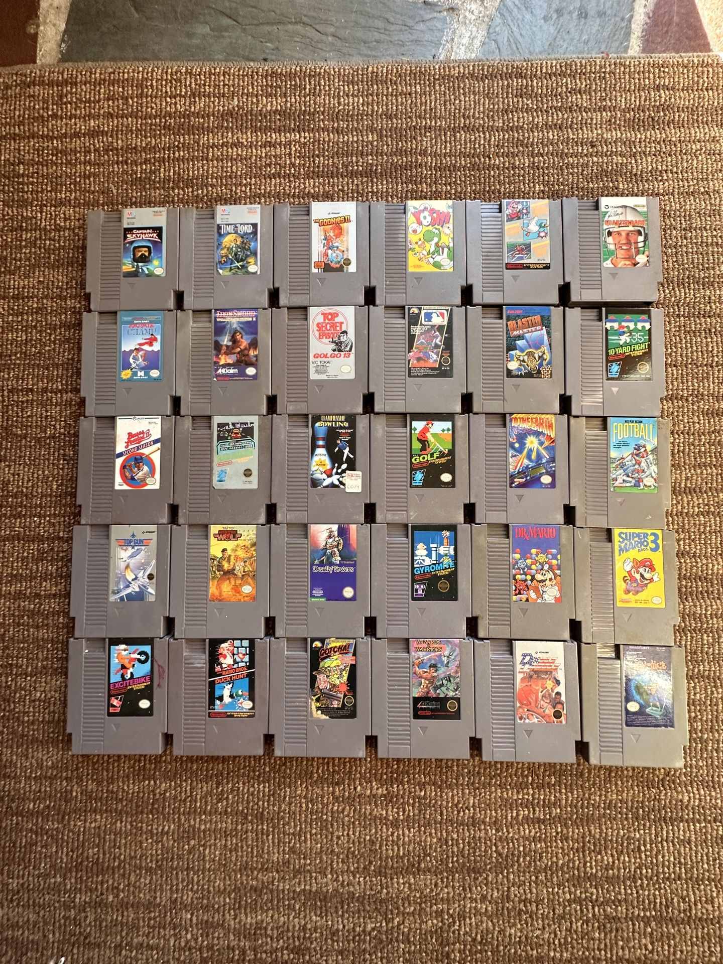 30 Original NES Games- No Duplicates