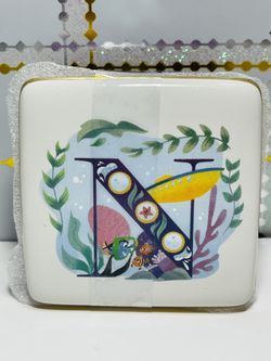 New Disneyland Nemo Submarine ABC - N Trinket Box - Disney Jewelry Box - Last One