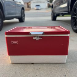 Vintage Coleman Ice Chest Cooler