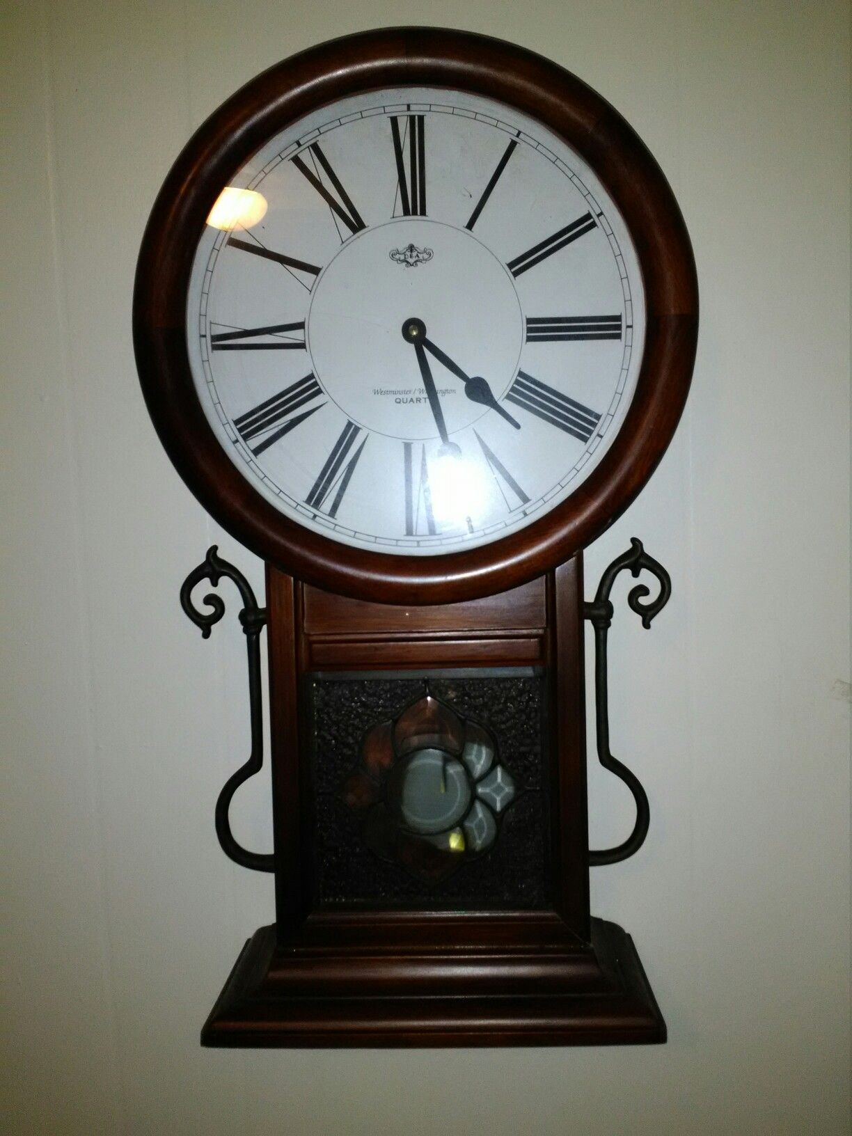 Vintage Westminster /Whittenham wall clock And David Dakota Mantle Clock