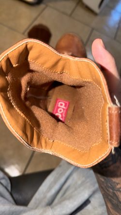 Pop Brown Leather Boot