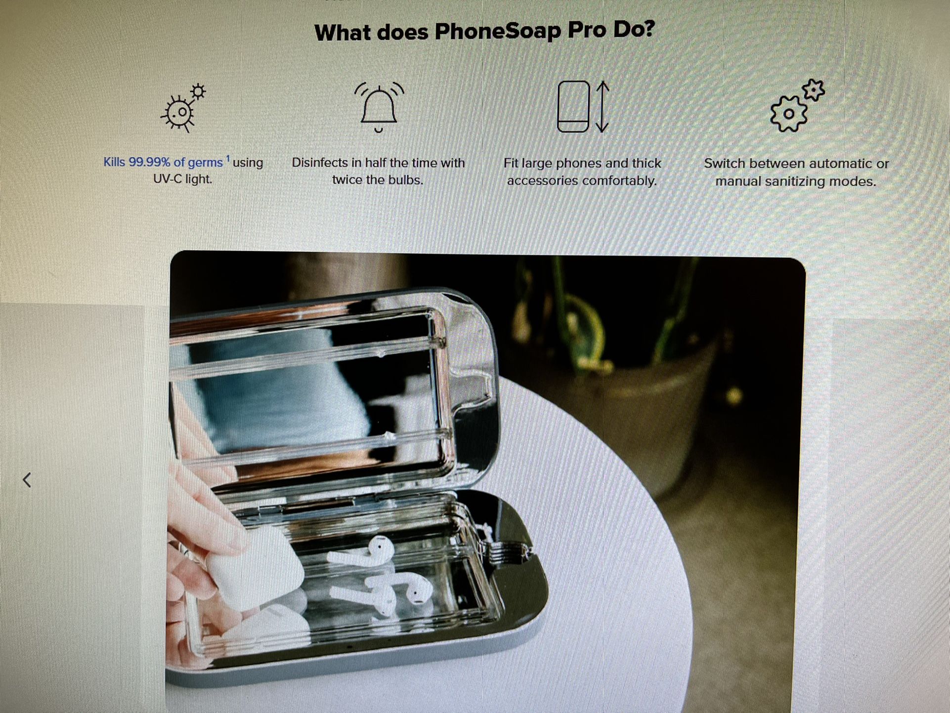 Phone Soap Pro UV Sanitizer