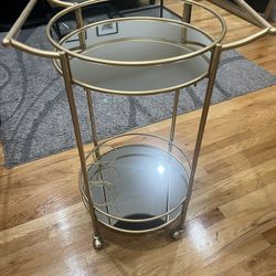 Gold Bar Cart