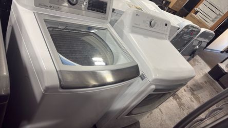 LG Topload Washer Gas Dryer