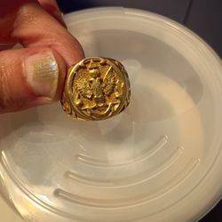 Unique 18k Gold Ring 