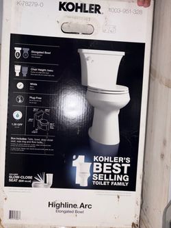 Kohler Highline Arc Elongated Toilet White
