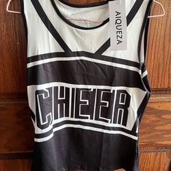 Teenager cheerleader costume