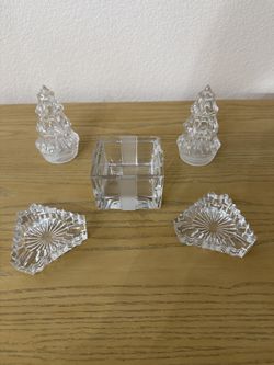 ✨ Vintage Gorham Crystal Holiday Set – Made in Germany