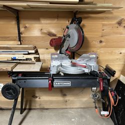 Craftsman 12 Inch Chop Saw With Mobil Stand